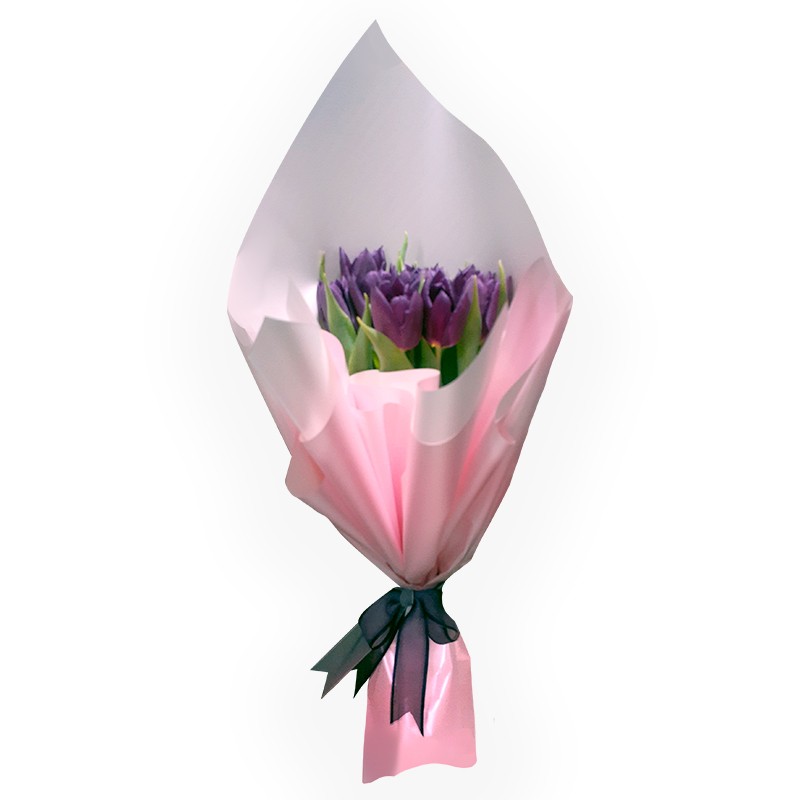Ramo de 10 tulipanes N°1 - Florería Lotus